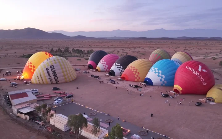 classic flight hot air balloon