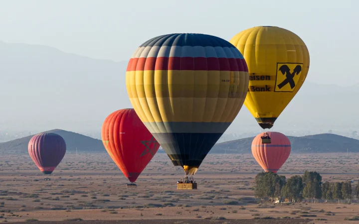 hot air balloon vip flight