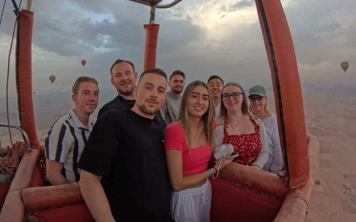 hot air balloon top vip