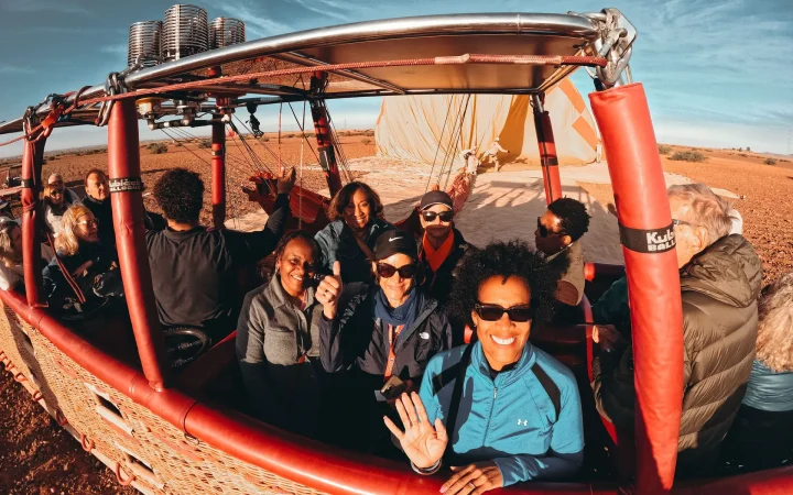 classic flight hot air balloon