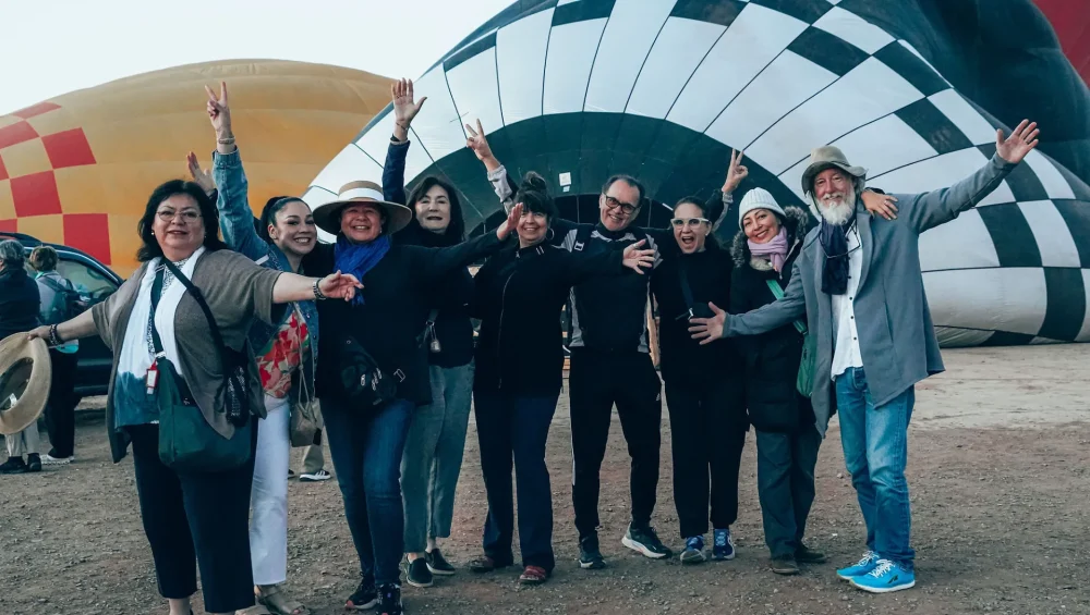 classic flight hot air balloon