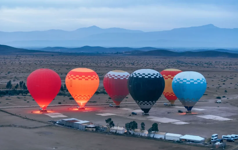 Classic Hot Air Balloon Flight in Marrakech